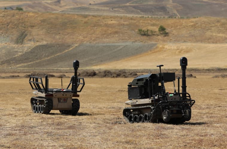 BARKAN Turkish Tracked UGV (D)